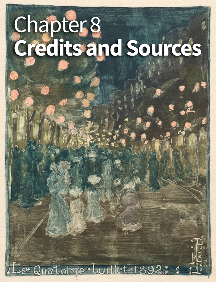 Chapter 8 Cover - Credits and Sources