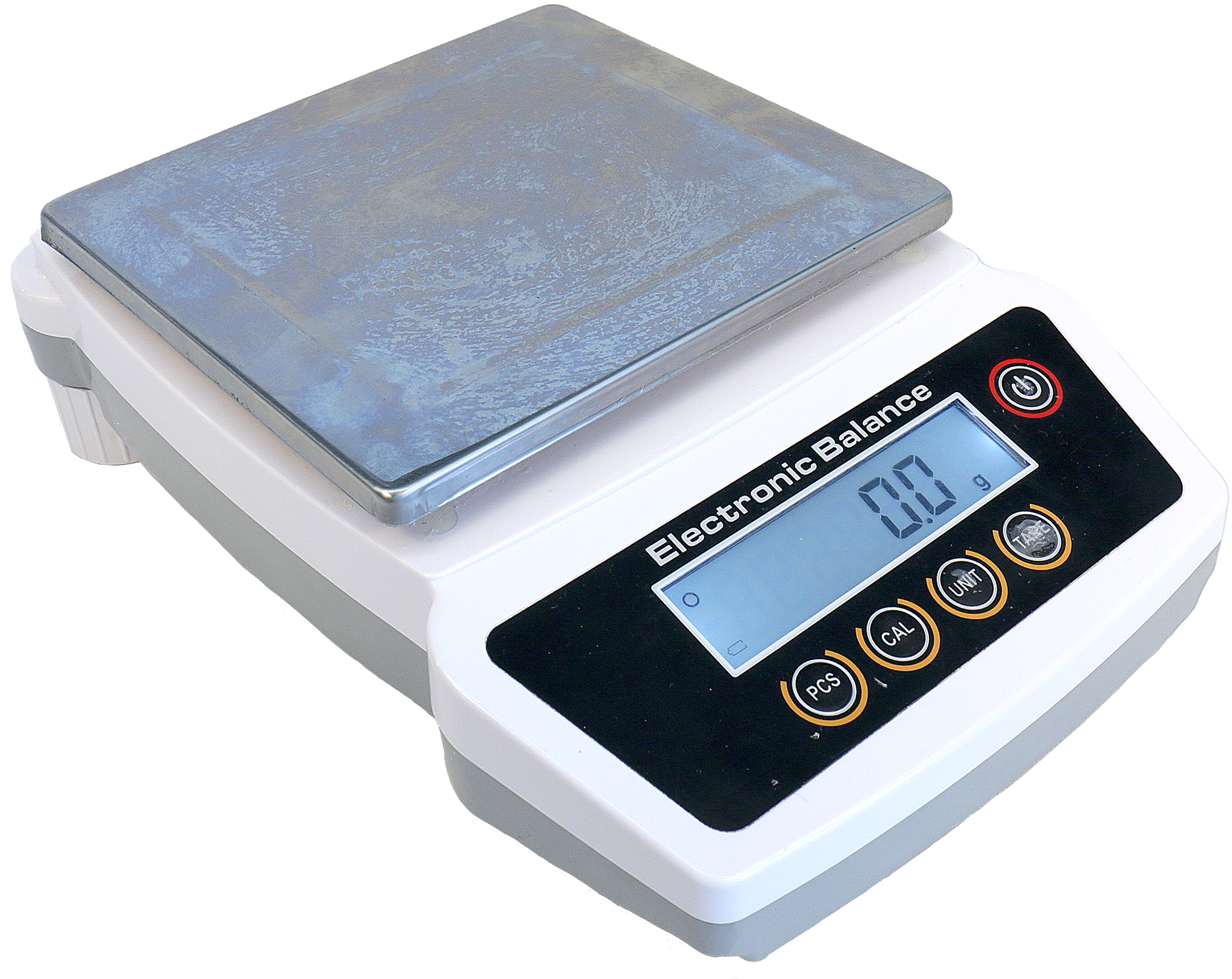 A digital scale.